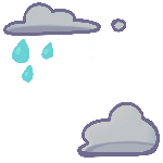 Rain Clouds Cloudy Avatar Frame
