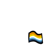 Sunset Aroace Happy Pride! Avatar Frame