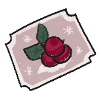 Cranberry Raffle Ticket